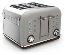 Morphy Richards 4 Slice Toaster - Pebble